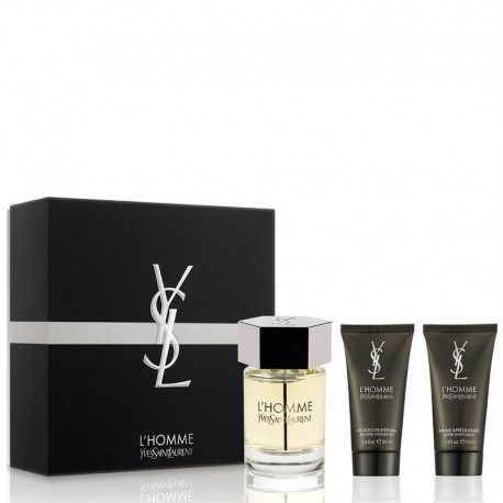 comprar perfumes online hombre YSL LA NUIT DE L´HOMME EDT 100 ML VP. + A/S 50 ML + GEL 50 ML SET REGALO
