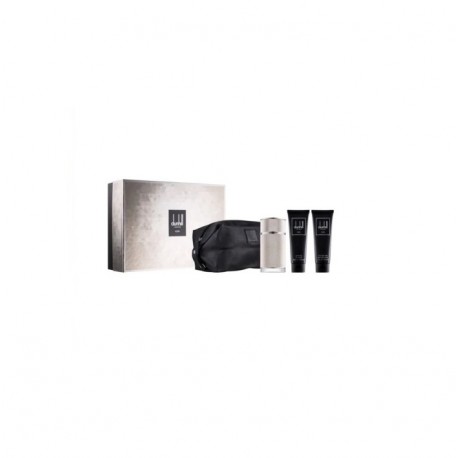 DUNHILL ICON EDP 100 ML + GEL BAÑO 90ML + AFTER SHAVE 90ML + NECESER