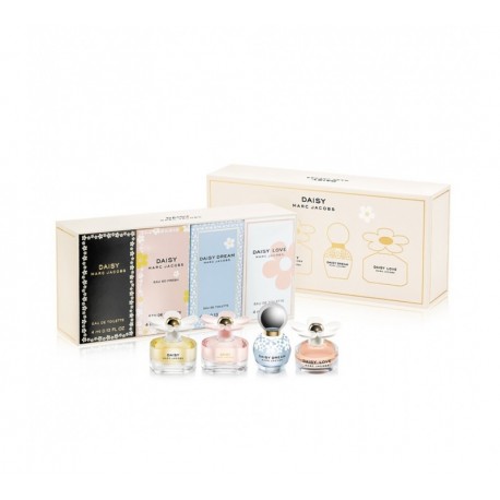 comprar perfumes online MARC JACOBS DAISY MINIATURAS 4 X 4 ML SET REGALO mujer