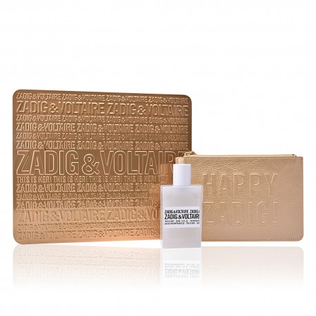 ZADIG & VOLTAIRE THIS IS HER EDP 50 ml + CARTERA Z&V SET REGALO