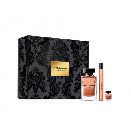 comprar perfumes online DOLCE & GABBANA THE ONLY ONE EDP 100 ML + MINI 7.5 ML + EDP TRAVEL 10 ML SET REGALO mujer