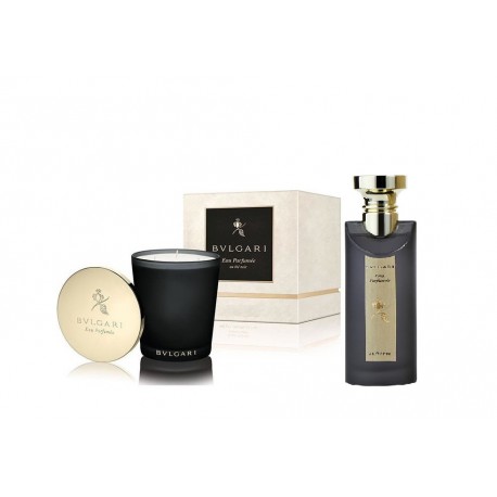 comprar perfumes online unisex BVLGARI EAU PARFUMÉE AU THE NOIR EDC 150 ML + VELA PERFUMADA 325 GR SET REGALO
