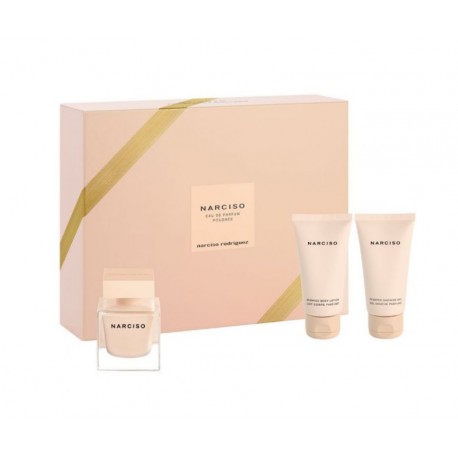 comprar perfumes online NARCISO RODRIGUEZ NARCISO POUDREE EDP 50 ML + BODY LOTION 50 ML + SHOWER GEL 50 SET REGALO mujer
