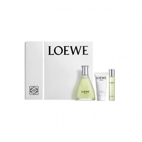 comprar perfumes online LOEWE AGUA DE LOEWE EDT 100 ML + EDT 20 ML + BODY BALM 50 ML SET REGALO mujer