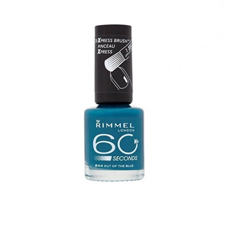 RIMMEL LONDON 60 SECOND OUT OF THE BLUE 844 8ML