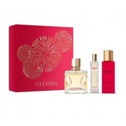 comprar perfumes online VALENTINO VOCE VIVA EDP 100 ML + MINIATURA 15 ML + BODY LOTION 100 ML SET REGALO mujer