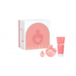 comprar perfumes online NINA RICCI NINA ROSE EDT 50 ML + B/L 75 ML + MINI SET REGALO mujer