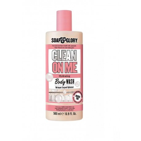 SOAP & GLORY CLEAN ON ME GEL DE BAÑO HIDRATANTE 500 ML