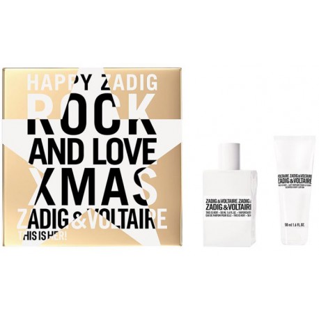 ZADIG & VOLTAIRE THIS IS HER EDP 50 ML VP + BODY LOTION 50 ML SET REGALO