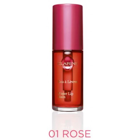CLARINS WATER LIP STAIN 01 ROSE