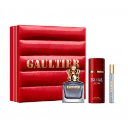 comprar perfumes online hombre JEAN PAUL GAULTIER SCANDAL POUR HOMME EDT 100 ML + MINI 10 ML + DEO SPRAY 150 ML SET REGALO