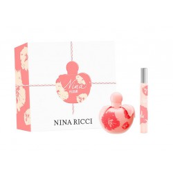 comprar perfumes online NINA RICCI NINA FLEUR EDT 50 ML + MINI ROLL-ON 10 ML SET REGALO mujer
