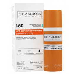 BELLA AURORA PROTECTOR SOLAR ANTIMANCHAS SPF50+ PIEL MIXTA-GRASA 50 ML