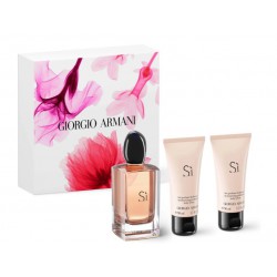 comprar perfumes online GIORGIO ARMANI SI EDP 100 ML + B/L 50 ML + GEL 50 ML SET REGALO mujer
