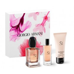 comprar perfumes online GIORGIO ARMANI SI EDP 50 ML + EDP 15 ML + B/L 50 ML SET REGALO mujer