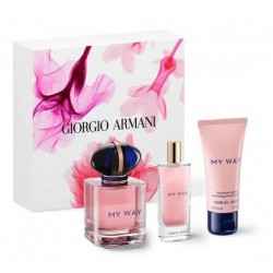 comprar perfumes online ARMANI MY WAY EDP 50 ML + 15 ML + B/L 50 ML SET REGALO mujer