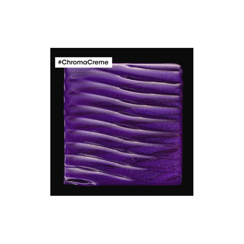 L'oreal Professionnel Chroma Creme Purple Shampoo 300ml - champú  anti-amarillo para cabello rubio
