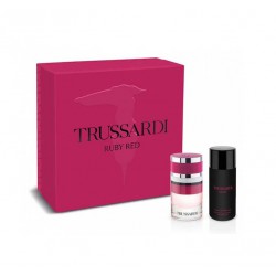 comprar perfumes online TRUSSARDI RUBY RED EDP 60 ML + BODY LOTION 125 ML SET REGALO mujer