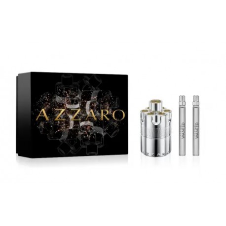 comprar perfumes online hombre AZZARO WANTED EDP 100 ML + MINI EDP 2 X 10 ML SET REGALO