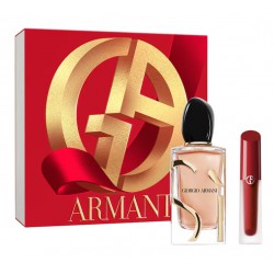 comprar perfumes online ARMANI SI EDP INTENSE 100 ML VP + BARRA LABIOS LIP SATIN SET REGALO mujer