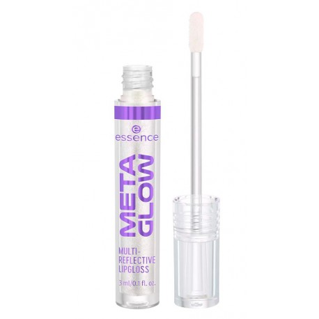 ESSENCE META GLOW BRILLO DE LABIOS MULTIRREFLEJOS 01 CYBER SPACE