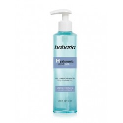 BABARIA GEL LIMPIADOR FACIAL ÁCIDO HIALURONICO 200 ML