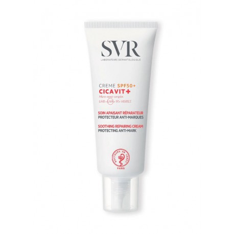 SVR CICAVIT+ CREMA CALMANTE Y REPARADORA ANTI MANCHAS SPF50+ 40ML