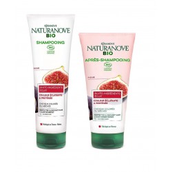 KERANOVE NATURANOVE CHAMPÚ 250 ML + ACONDICIONADOR 200 ML ORGÁNICO DE HIGO CABELLO TEÑIDO PACK