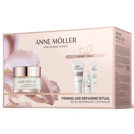 ANNE MOLLER ROSAGE CREME EXTRA RICA RITUAL REAFIRMANTE Y REPARADOR PIEL SECA SET REGALO