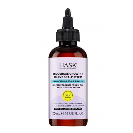 HASK TEXTURE SOLUTIONS ACEITE FORTALECEDOR PARA EL CUERO CABELLUDO 120 ML