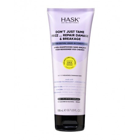 HASK TEXTURE SOLUTIONS ACONDICIONADOR SIN ACLARADO ANTI ENCRESPAMIENTO 198 ML