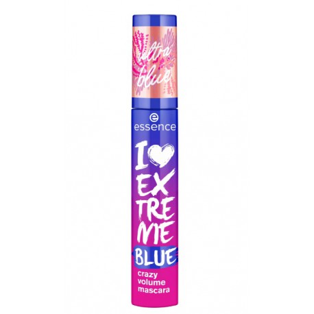 ESSENCE LIFE IN CORAL I LOVE EXTREME MASCARA BLUE