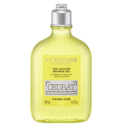 L'OCCITANE EN PROVENCE EAU DE TOILETTE CÉDRAT SHOWER GEL 250 ML