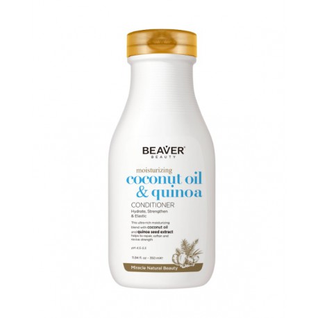 BEAVER ACONDICIONADOR HIDRATANTE COCONUT OIL & QUINOA 350 ML