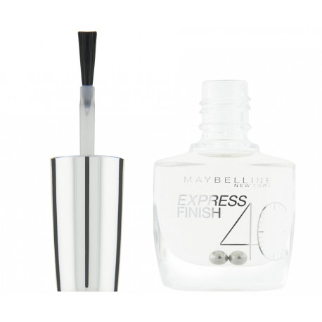 MAYBELLINE EXPRESS FINISH 01 BASE BRILLANTE TRANSPARENTE