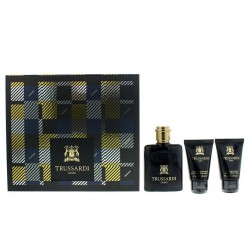 TRUSSARDI UOMO EDT 50 ML + GEL 30 ML + AFTER SHAVE 30 ML SET REGALO