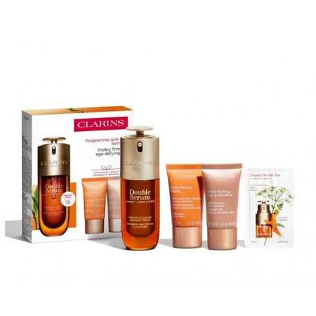 CLARINS DOUBLE SERUM 9 50 ML + 3 PRODUCTOS SET REGALO