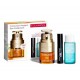 CLARINS DOUBLE SERUM OJOS 20 ML + DESMAQUILLANTE OJOS 30 ML + MÁSCARA XXL SET REGALO