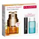 CLARINS DOUBLE SERUM OJOS 20 ML + DESMAQUILLANTE OJOS 30 ML + MÁSCARA XXL SET REGALO