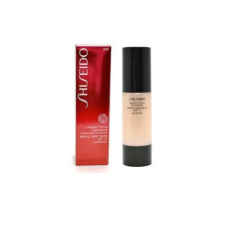SHISEIDO RADIANT LIFTING FOUNDATION 30 ML SPF 15 COLOR B20 NATURAL LIGHT BEIGE