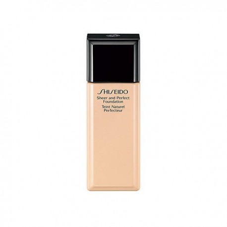 SHISEIDO SHEER AND PERFECT FOUNDATION 30 ML SPF 18 B40 NATURAL FAIR BEIGE