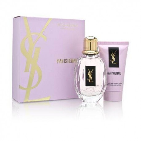 comprar perfumes online YVES SAINT LAURENT PARISIENNE EDP 50 ML +BODY CREAM 50 ML SET REGALO mujer