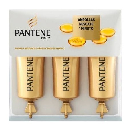 PANTENE AMPOLLAS RESCATE 1 MINUTO 3 UND.X 15 ml danaperfumerias.com/es/