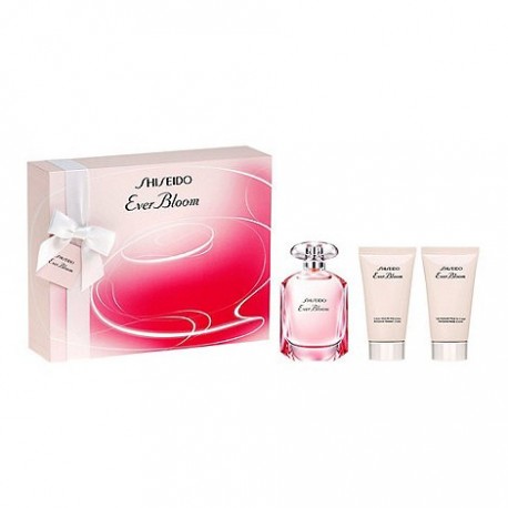 comprar perfumes online SHISEIDO EVER BLOOM EDP 50 ML + B/L 50 ML + GEL 50 ML SET REGALO mujer