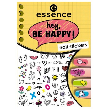 ESSENCE NAIL ART STICKERS PARA UÑAS 05 HEY, BE HAPPY ! danaperfumerias.com/es/