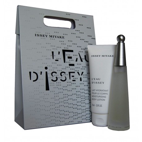 comprar perfumes online ISSEY MIYAKE L´EAU D´ISSEY EDT 25 ML + B/L 75 ML SET REGALO mujer