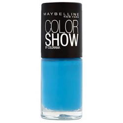 MAYBELLINE ESMALTE DE UÑAS COLOR SHOW 654 SUPER POWER BLUE 7ML