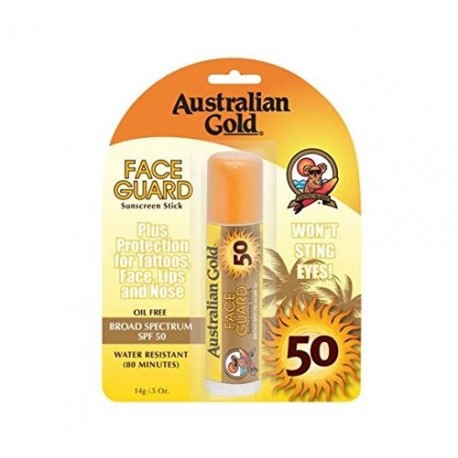 AUSTRALIAN GOLD FACE GUARD STICK PROTECTOR SOLAR SPF 50 14 GR danaperfumerias.com/es/
