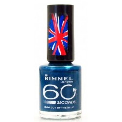 RIMMEL LONDON 60 SECOND OUT OF THE BLUE 844 8ML