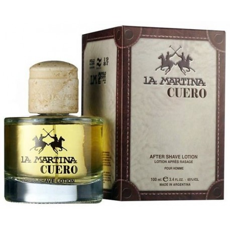 comprar perfumes online hombre LA MARTINA CUERO HOMBRE AFTER SHAVE 100 ML